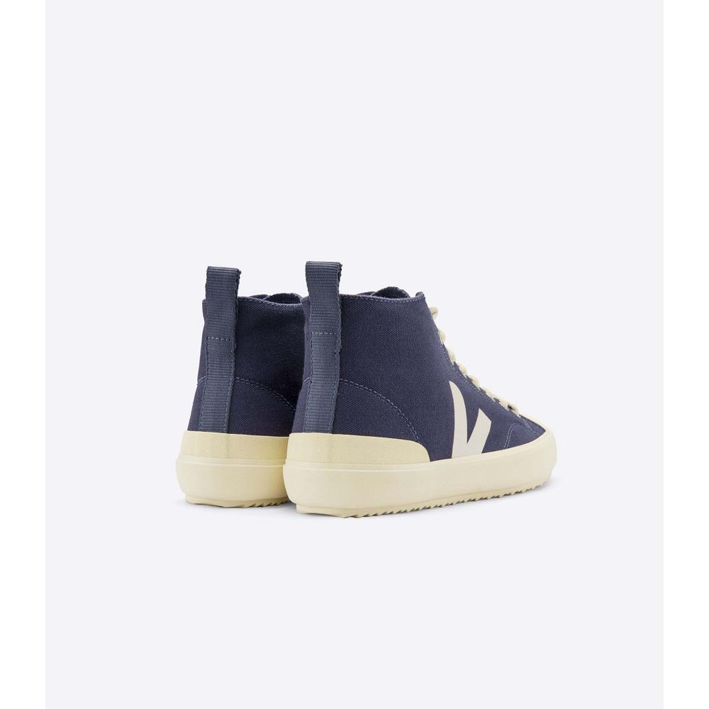 Veja NOVA HT CANVAS Men's High Tops Blue | NZ 104DFM